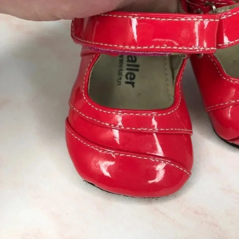 See Kai Run Smaller shoes Sophie Mary Jane hot pink patent size‎ 0-6 months